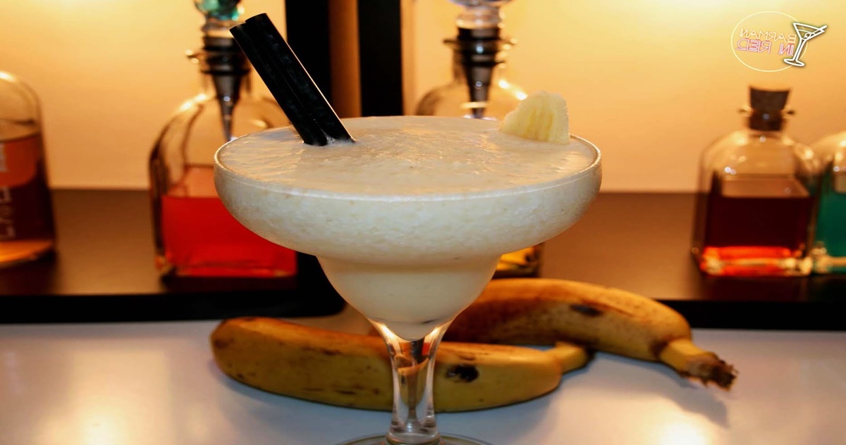 Daiquirí banano Cócteles del Mundo